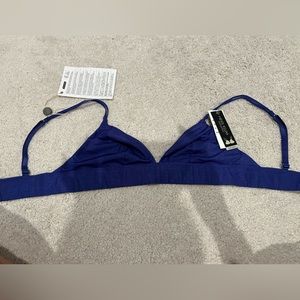 Blue bra soft cup, heidi klum never worn